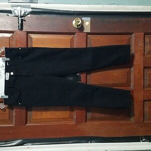 Frame Denim Women's Classic Black Skinny Jeans Size:31, Inseam: 25